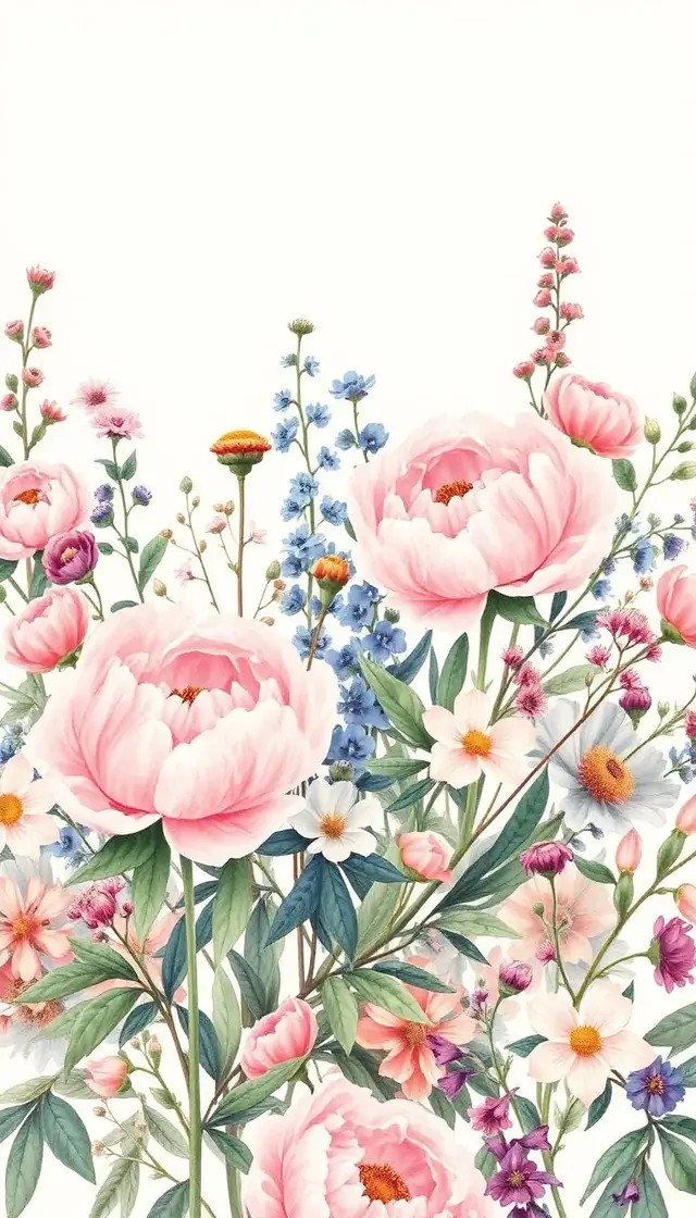 Pressed Bloom — Flowers design